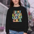 Kindergarten Era Happy Back To School Groovy Kids Boys Girls Youth Crewneck Sweatshirt Kindergarten Era Happy Back To School Groovy Kids Boys Girls Youth Crewneck Sweatshirt