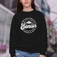 My Last First Day Senior 27 Class Of 2027 Back To School Youth Crewneck Sweatshirt