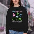Literacy Coach Phoneme ABC Appreciation Back To School Youth Crewneck Sweatshirt Literacy Coach Phoneme ABC Appreciation Back To School Youth Crewneck Sweatshirt