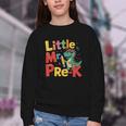 Little Mr Pre-K Dino Back To School Youth Crewneck Sweatshirt Little Mr Pre-K Dino Back To School Youth Crewneck Sweatshirt