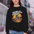 Motocross Back To School Dirt Bike Racing Into Kindergarten Youth Crewneck Sweatshirt Motocross Back To School Dirt Bike Racing Into Kindergarten Youth Crewneck Sweatshirt