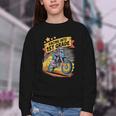 Motocross Dirt Bike Back To School Racing Into 1st Grade Youth Crewneck Sweatshirt