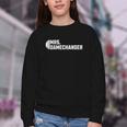 Mrs Gamechanger Baseball Scorekeeper Love Youth Crewneck Sweatshirt Mrs Gamechanger Baseball Scorekeeper Love Youth Crewneck Sweatshirt
