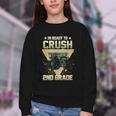 Ready To Crush 2nd Grade Monster Truck Boy Back To School Youth Crewneck Sweatshirt Ready To Crush 2nd Grade Monster Truck Boy Back To School Youth Crewneck Sweatshirt