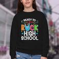 Ready To Rock High School First Day Back To School Youth Crewneck Sweatshirt Ready To Rock High School First Day Back To School Youth Crewneck Sweatshirt