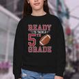 Ready To Tackle 5th Grade Back To School First Day Of School Youth Crewneck Sweatshirt