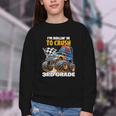 Rollin Crush Monster Truck Back To School 3rd Grade Boys Youth Crewneck Sweatshirt Rollin Crush Monster Truck Back To School 3rd Grade Boys Youth Crewneck Sweatshirt