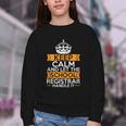 School Registry Student Enrollment Back To School Registrar Youth Crewneck Sweatshirt School Registry Student Enrollment Back To School Registrar Youth Crewneck Sweatshirt