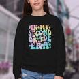 In My Second Grade Era Girl Tie Dye 2nd Grade Back To School Youth Crewneck Sweatshirt In My Second Grade Era Girl Tie Dye 2nd Grade Back To School Youth Crewneck Sweatshirt