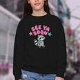 See Ya Soon Summer Cute Raccoon Back To School Kids Student Youth Crewneck Sweatshirt See Ya Soon Summer Cute Raccoon Back To School Kids Student Youth Crewneck Sweatshirt
