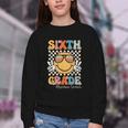 Sixth Grade Dream Team Smile Retro Back To School 6th Grade Youth Crewneck Sweatshirt Sixth Grade Dream Team Smile Retro Back To School 6th Grade Youth Crewneck Sweatshirt