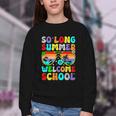 So Long Summer Welcome School Back To School Academic Year Youth Crewneck Sweatshirt So Long Summer Welcome School Back To School Academic Year Youth Crewneck Sweatshirt