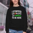 I Stopped Growing My Garden Back To School Gamer Tee Youth Crewneck Sweatshirt