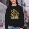 Student It's A Good Day To Read a Book Back To School Youth Crewneck Sweatshirt