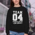 Team 4th Grade All-Stars Back To School Sports Jersey Youth Crewneck Sweatshirt Team 4th Grade All-Stars Back To School Sports Jersey Youth Crewneck Sweatshirt