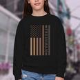 USA Flag Freshman 9th Ninth Grade Back To School Juneteenth Youth Crewneck Sweatshirt USA Flag Freshman 9th Ninth Grade Back To School Juneteenth Youth Crewneck Sweatshirt