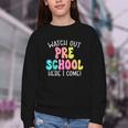 Watch Out Preschool Here I Come Back To School Youth Crewneck Sweatshirt