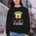 Welcome Back To School Bus Driver First Day Of School Youth Crewneck Sweatshirt Welcome Back To School Bus Driver First Day Of School Youth Crewneck Sweatshirt