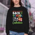 Welcome Back To School Students I'm Your Custodian Proud Youth Crewneck Sweatshirt