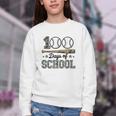 100 Days Of School Baseball Camo Boys School Teacher Youth Crewneck Sweatshirt 100 Days Of School Baseball Camo Boys School Teacher Youth Crewneck Sweatshirt