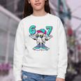 67 Baseball Drip Ice Cream 67 Baseball Men Boy Kids Youth Crewneck Sweatshirt