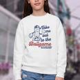 Take Me Out To The Ball Game Retro Peanuts Baseball Sports Youth Crewneck Sweatshirt Take Me Out To The Ball Game Retro Peanuts Baseball Sports Youth Crewneck Sweatshirt