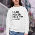 Baseball Lead Never Follow Leaders Team Captain Leadership Premium Tri-Blend Youth Crewneck Sweatshirt Baseball Lead Never Follow Leaders Team Captain Leadership Premium Tri-Blend Youth Crewneck Sweatshirt