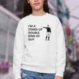 Baseball Pun Saying I'm a Stand Up Double Type Of Guy Youth Crewneck Sweatshirt Baseball Pun Saying I'm a Stand Up Double Type Of Guy Youth Crewneck Sweatshirt