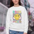 Bruh We Back 3rd Grade Girl Cute Back To School Third Grade Youth Crewneck Sweatshirt Bruh We Back 3rd Grade Girl Cute Back To School Third Grade Youth Crewneck Sweatshirt