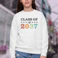 Class Of 2037 Grow With Me Back To School Graduation Youth Crewneck Sweatshirt Class Of 2037 Grow With Me Back To School Graduation Youth Crewneck Sweatshirt