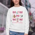 Cute Coquette Bows Assistant Principal Life Back To School Youth Crewneck Sweatshirt Cute Coquette Bows Assistant Principal Life Back To School Youth Crewneck Sweatshirt
