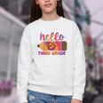 Hello Third Grade Back To School Pencil Tie Dye 3rd Grade Performance Youth Crewneck Sweatshirt Hello Third Grade Back To School Pencil Tie Dye 3rd Grade Performance Youth Crewneck Sweatshirt