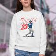 Kyle Tucker Los Angeles D Baseball Players MLBKYT204M Youth Crewneck Sweatshirt