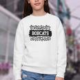 Leopard Bobcats School Spirit Fan Team Back To School Youth Crewneck Sweatshirt Leopard Bobcats School Spirit Fan Team Back To School Youth Crewneck Sweatshirt
