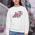 LiL Miss Pre-K Back To School Girls Coquette Bow First Day Youth Crewneck Sweatshirt LiL Miss Pre-K Back To School Girls Coquette Bow First Day Youth Crewneck Sweatshirt