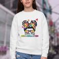 Little Miss Kindergarten Back To School Kindergarten Girls Youth Crewneck Sweatshirt Little Miss Kindergarten Back To School Kindergarten Girls Youth Crewneck Sweatshirt