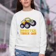 Monster Truck Jam School Bus Yellow Back To School Toddlers Youth Crewneck Sweatshirt Monster Truck Jam School Bus Yellow Back To School Toddlers Youth Crewneck Sweatshirt