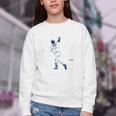 Philly Bedlam Bedlam At The Bank Philadelphia Baseball Premium Tri-Blend Youth Crewneck Sweatshirt