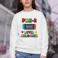 Pre-K Level Unlocked Back To School Video Game Youth Crewneck Sweatshirt