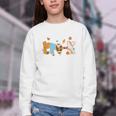 Pre K Preschool Football Basketball Baseball Back To School Youth Crewneck Sweatshirt Pre K Preschool Football Basketball Baseball Back To School Youth Crewneck Sweatshirt