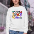 School Lunch Hero Cafeteria Squad Workers Back To School Youth Crewneck Sweatshirt School Lunch Hero Cafeteria Squad Workers Back To School Youth Crewneck Sweatshirt