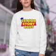 Senior 2025 Story Class Of 2025 Back To School 2025 Grad 25 Youth Crewneck Sweatshirt Senior 2025 Story Class Of 2025 Back To School 2025 Grad 25 Youth Crewneck Sweatshirt