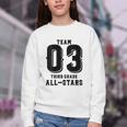Team 3rd Grade All-Stars Back To School Tee For Stude Youth Crewneck Sweatshirt