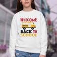 Welcome Back To School For Bus Drivers First Day Of School Youth Crewneck Sweatshirt Welcome Back To School For Bus Drivers First Day Of School Youth Crewneck Sweatshirt