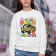 Welcome Back To School Bus Happy First Day Of School Student Youth Crewneck Sweatshirt Welcome Back To School Bus Happy First Day Of School Student Youth Crewneck Sweatshirt