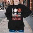 100 Days Of School Baseball Player Teacher Student Youth Crewneck Sweatshirt 100 Days Of School Baseball Player Teacher Student Youth Crewneck Sweatshirt