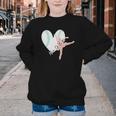 2 Sided Sorry Can't Dance Baseball Bye Mom Of Both Youth Crewneck Sweatshirt