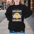 2nd Grade Team Back To School Hello Second Grade Smile Face Youth Crewneck Sweatshirt 2nd Grade Team Back To School Hello Second Grade Smile Face Youth Crewneck Sweatshirt