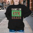 4th Grade Boys Kids Football Back To School Fourth Grade Youth Crewneck Sweatshirt
