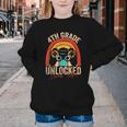4th Grade Unlocked Level Up Gamer Back To School Fourth Youth Crewneck Sweatshirt 4th Grade Unlocked Level Up Gamer Back To School Fourth Youth Crewneck Sweatshirt